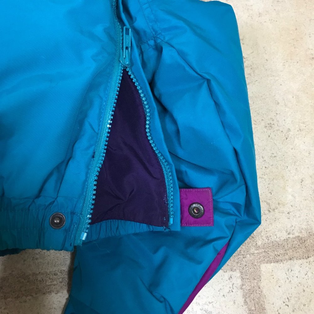 Vintage Y2K COLUMBIA Womens Snow Ski Suit Medium Retro 90's Apres Ski Snowboard - Picture 8 of 10